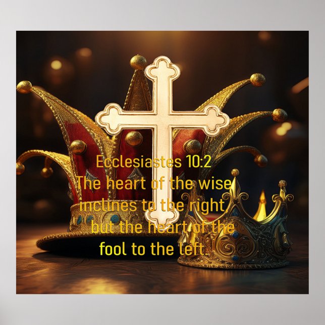 Póster Tonto vs Sabio (Frente)