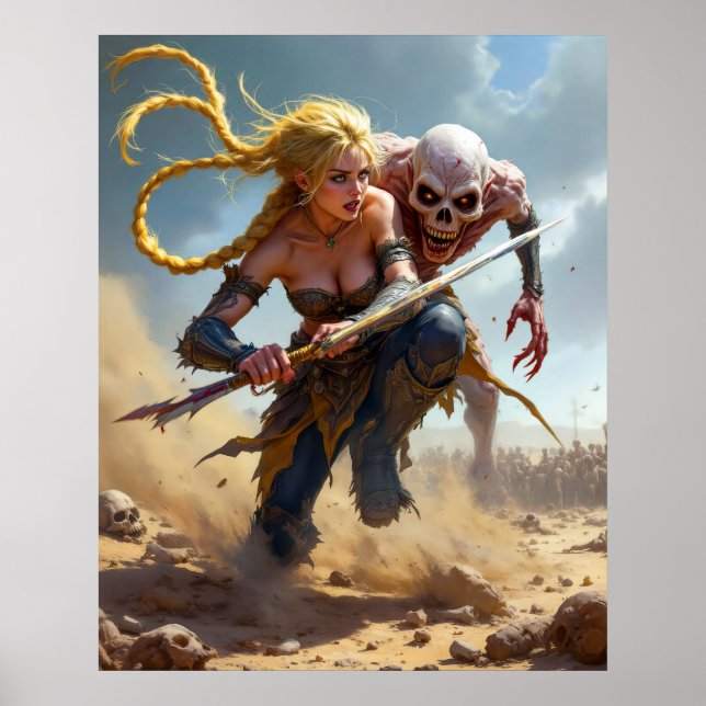 Póster Too Close (Frente)