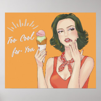 Póster Too Cool for You