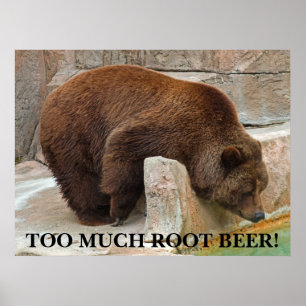 PÓSTER TOO MUCH ROOT BEER!