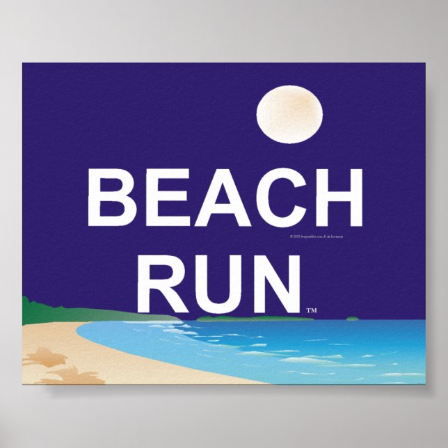 Póster TOP Beach Run (Frente)