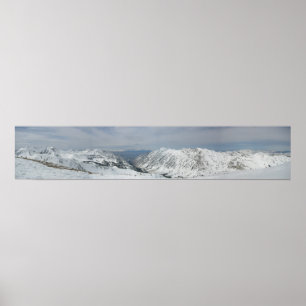Póster Top de la montaña de Baldy, Alta Utah