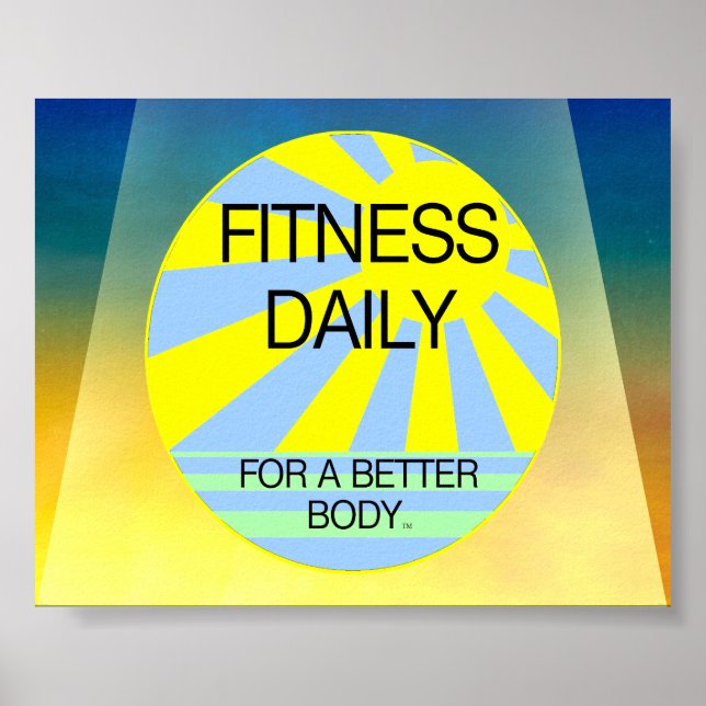 Póster TOP Fitness Daily (Frente)