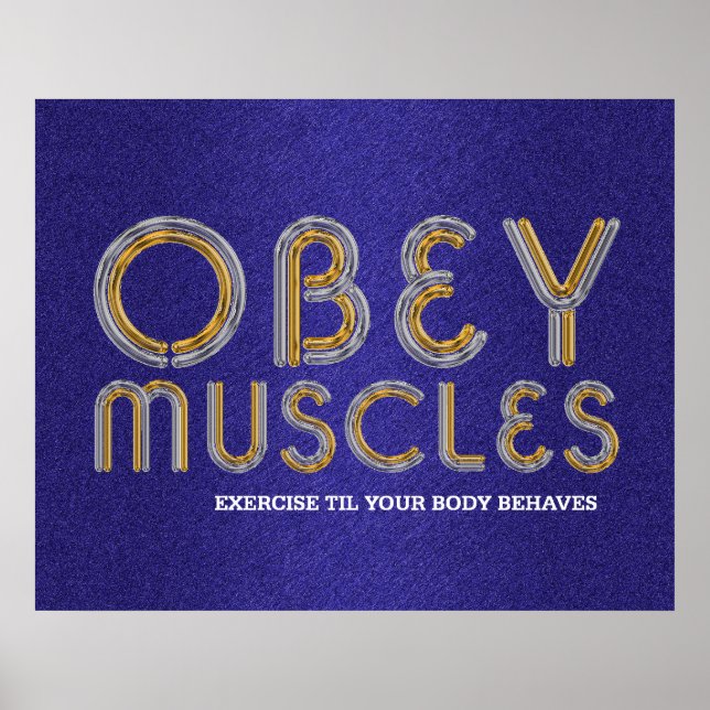 Póster TOP Obey Muscles (Frente)