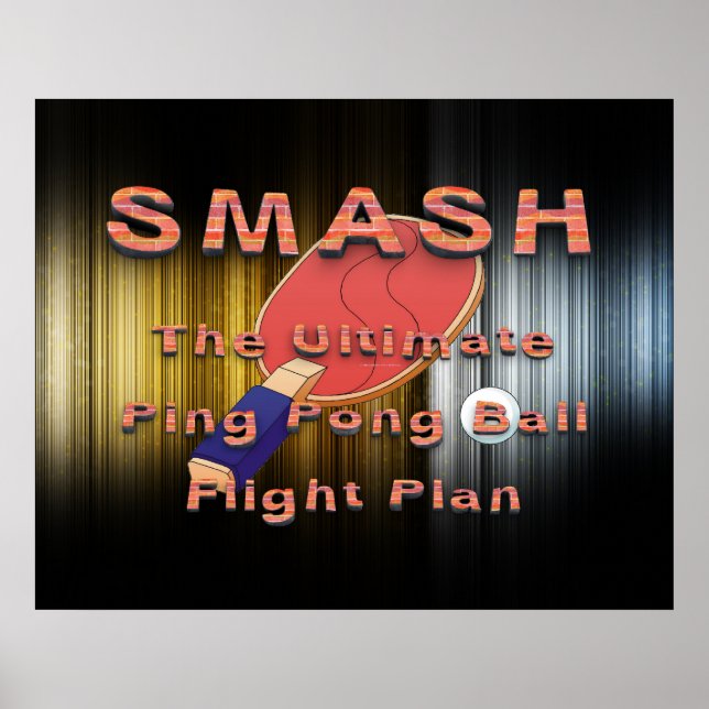 Póster TOP Ping Pong Slogan (Frente)