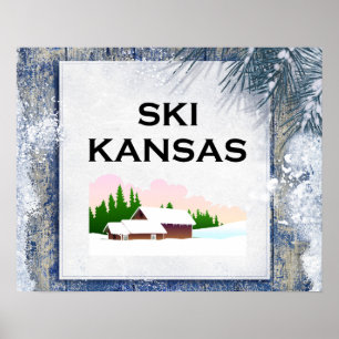 Póster TOP Ski Kansas