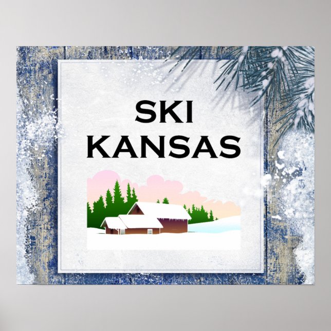 Póster TOP Ski Kansas (Frente)