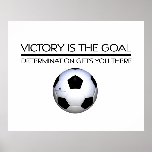 Póster TOP Soccer Victory Slogan (Frente)