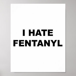 Póster Top That Dice I Hate Fentanyl Anti-Drug - Fentanyl