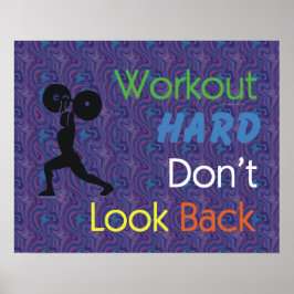 Póster TOP Workout Hard