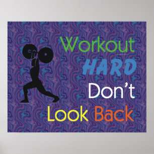 Póster TOP Workout Hard