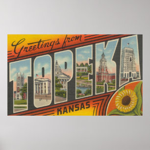 Póster Topeka, KansasLarge Letter ScenesTopeka, KA 2