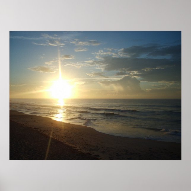 Póster Topsail sunrise (Frente)
