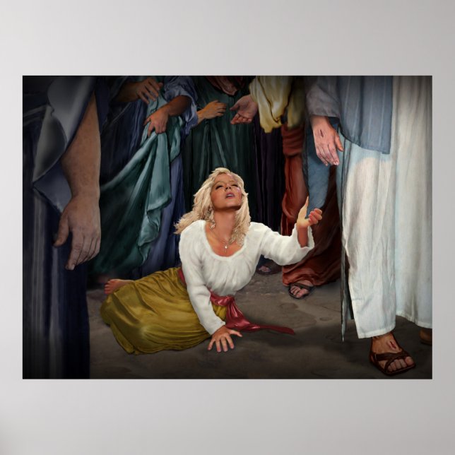 Póster Toque curativo (Frente)