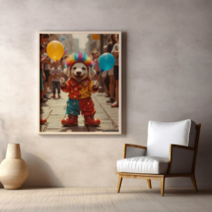 Póster Torcedura de Globos Boop: Alegría en Patas