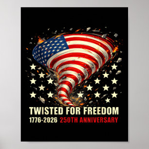 Póster Torcido por la Libertad USA 250 Aniversario 177620