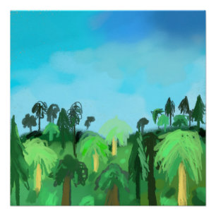 Póster Tormenta acogedora