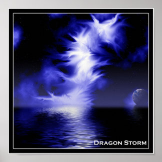 Póster Tormenta de dragón