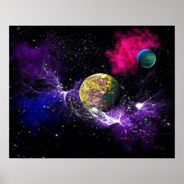 Póster Tormenta de Energía (20x16) (Frente)