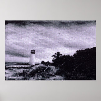 Póster Tormenta de faro