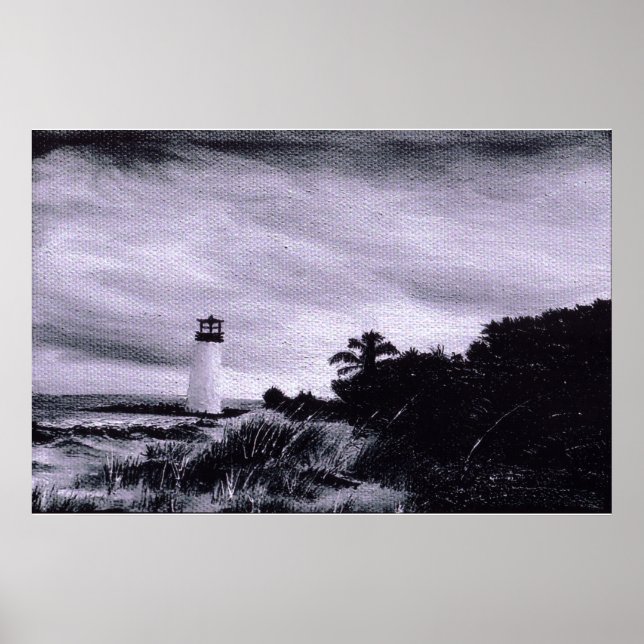 Póster Tormenta de faro (Frente)