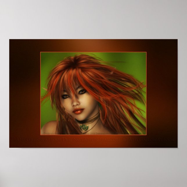 Póster Tormenta de incendios (Frente)