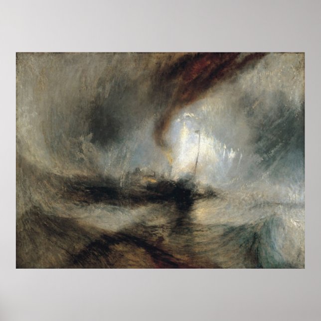 Póster Tormenta de nieve (Frente)