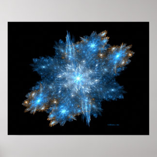 Póster Tormenta de nieve (20x16)