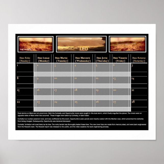 Póster Tormenta de polvo de Mar (Frente)