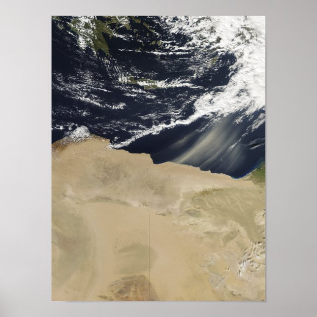 Póster Tormenta de polvo sobre Egipto (Frente)