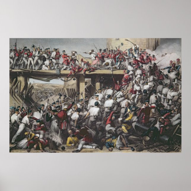 Póster Tormenta en Delhi (Frente)