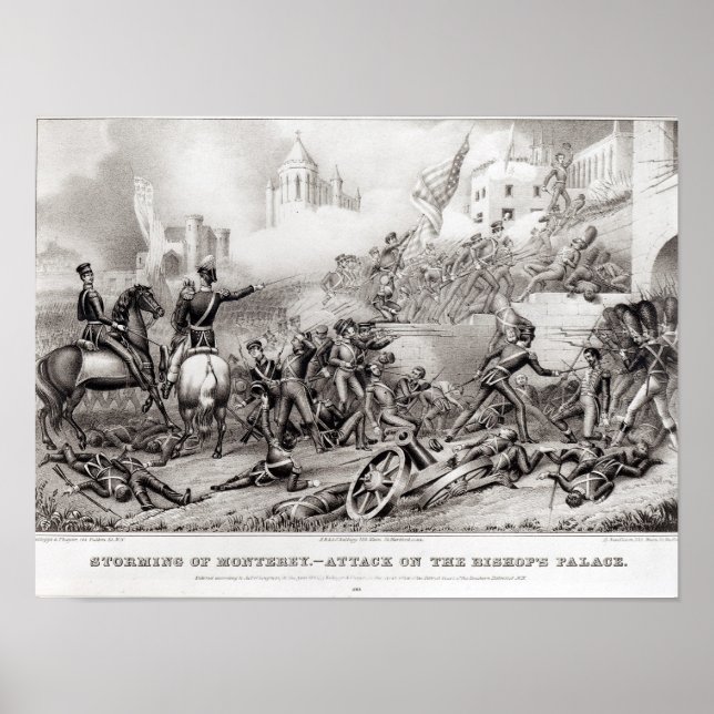 Póster Tormenta en Monterey (Frente)