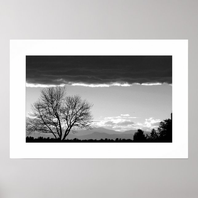 Póster Tormenta entrando (Frente)