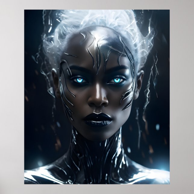 Póster Tormenta helada (Frente)