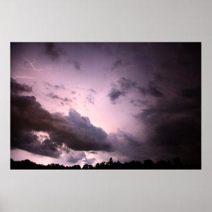 Póster Tormenta nocturna