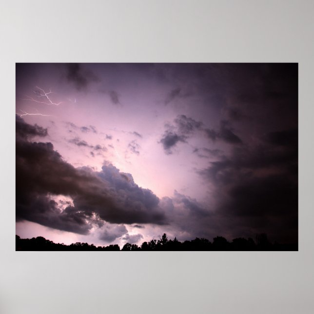 Póster Tormenta nocturna (Frente)