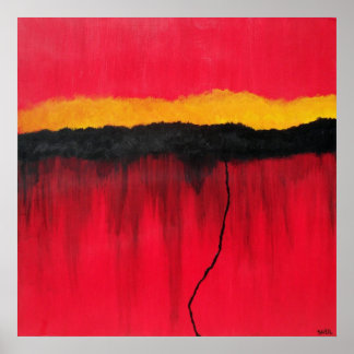 Póster "Tormenta" por SHEIL Poster Print