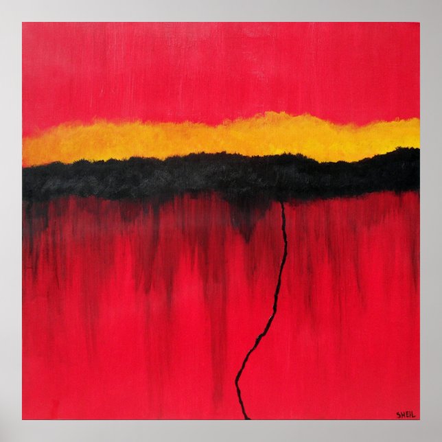 Póster "Tormenta" por SHEIL Poster Print (Frente)