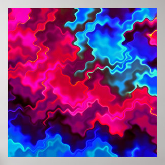 Póster Tormenta psicodélica