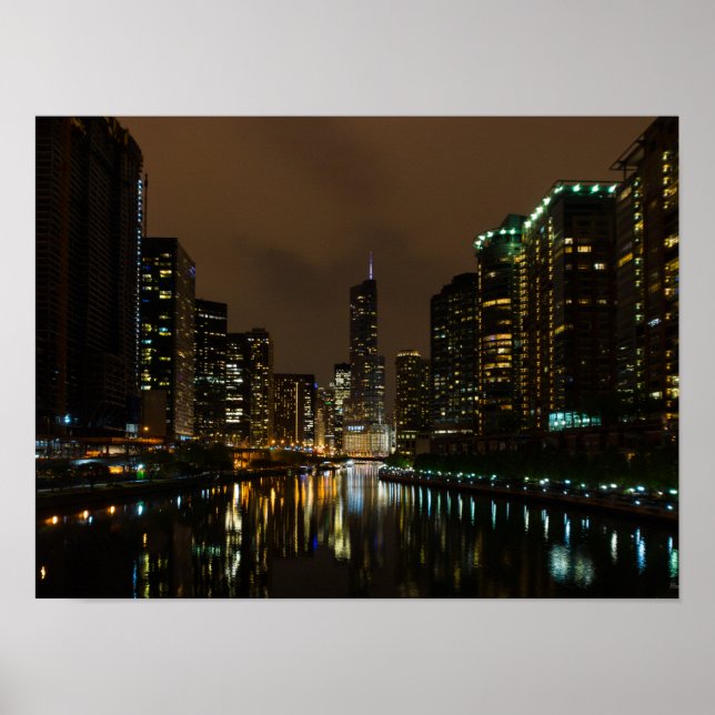 Póster Tormenta se avecina sobre Chicago (Frente)