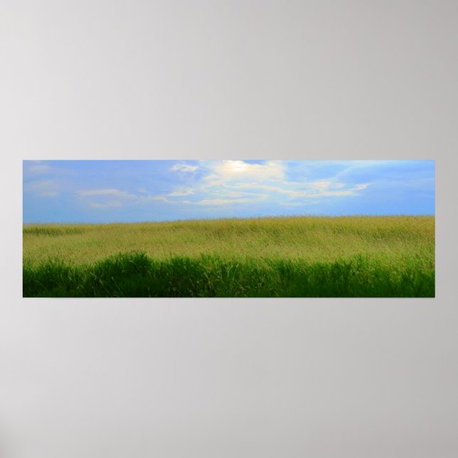 Póster Tormenta seca sobre las praderas de Oklahoma I (co (Frente)