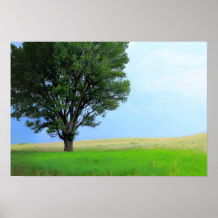 Póster Tormenta seca sobre las praderas de Oklahoma III (