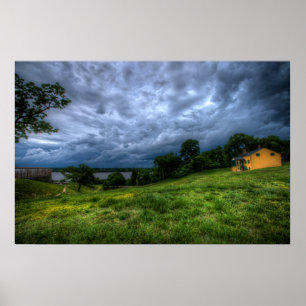 Póster Tormenta sobre el Potomac