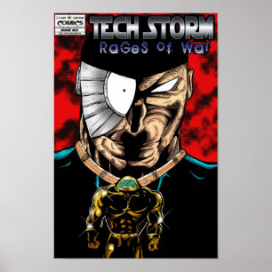 Póster TORMENTA TECNOLÓGICA: Rages of War #2 (de 2) Poste