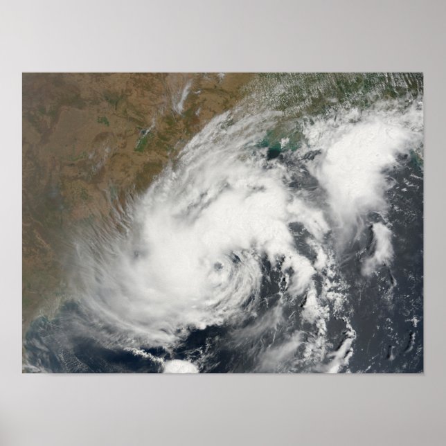 Póster Tormenta tropical Bijli (Frente)