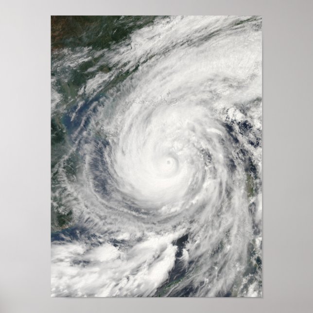 Póster Tormenta tropical Chanchu (Frente)
