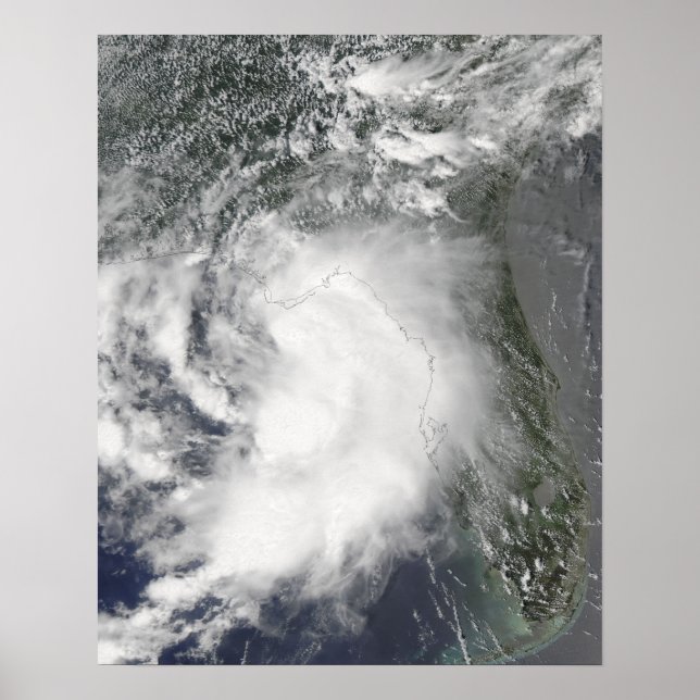 Póster Tormenta tropical Claudette (Frente)
