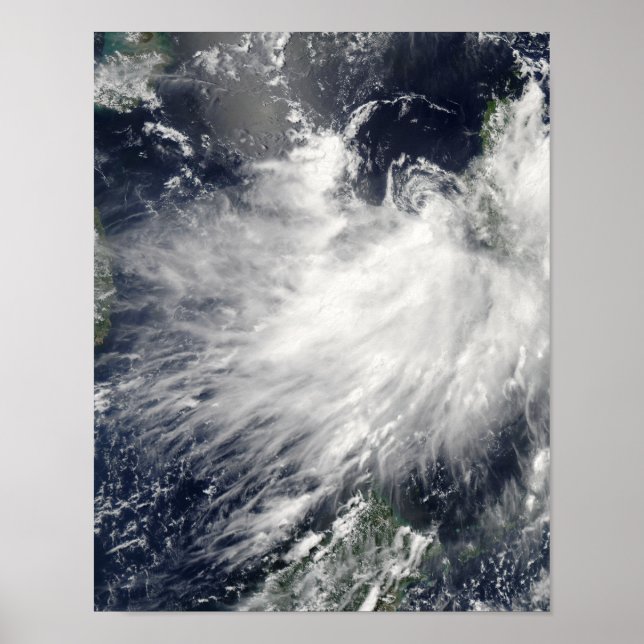Póster Tormenta tropical Conson (Frente)