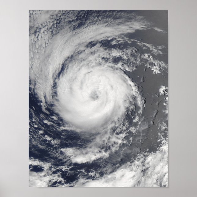 Póster Tormenta tropical Guillermo (Frente)