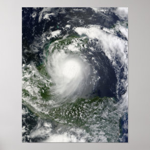 Póster Tormenta tropical Karl sobre la península del